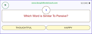 Welcome to word crush answers web page. Google Word Coach Play Now Best Vocabulary Builder Quiz Game Word Coach