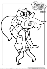 Adventure Time Free Coloring Sheet Adventure Time Fiona And Cake Adventure Time Coloring Pages Coloring Pages Coloring Books
