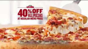 Papa John S 40 Off Deal Valuegrub Papa Johns Promo Papa Johns Promo Codes Fast Food Deals