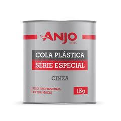 Massa Plastica Cinza 1 kg Anjo