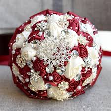 Maybe you would like to learn more about one of these? Jane Vini Luxurious Western Burgundy Wedding Bouquets With Crystal Shiny Diamond Bouquet Mariage Satin Flowers Bridal Bouquet Buque De Noiva From Everhill 45 23 Dhgate Com