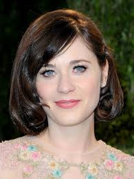 Zooey Deschanel Oscars 2013 Faux Bob Hair Hair Styles 2014 Short Hair Styles 2014 Hair Styles
