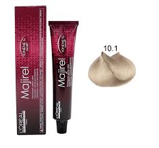 Marilel hair coloring system by l'oréal professionnel is a rich, permanent hair color providing perfect coverage of up to. Loreal Professionnel Majirel 10 1 Lightest Ash Blonde 50ml Beauty Pouch
