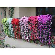 Traditional names exist for some of them: Home Decor Hang Flower Artificial Violet Wall Wisteria Basket Garland Vine Fake Silk Orchid Flowers