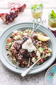 Maybe you would like to learn more about one of these? Lamb Kebabs With Couscous Salad Israel Photograph By Andrew Young