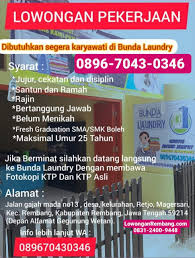 Formloser antrag auf ratenzahlung muster : Lowongan Kerja Bunda Laundry Rembang Hanya Bawa Ktp Asli Dan Fotokopi Lowongan Rembang