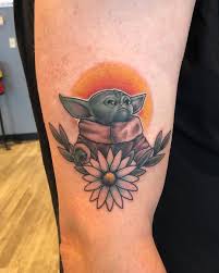 Updated 40 Baby Yoda Tattoos November 2020 Star Wars Tattoo Mandalorian Tattoo Tattoos