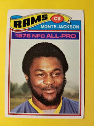 VINTAGE MONTE JACKSON #310 LOS ANGELES RAMS