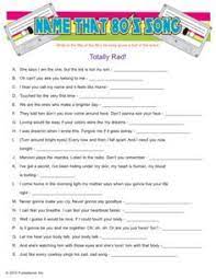 Community contributor can you beat your friends at this quiz? Printable 80s Trivia Games 80s Songs Trivia Birthday Quiz