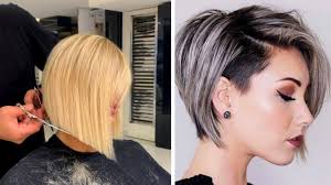 Mid length fine hairstyle for 2015. The Best Short Medium Length Haircuts Tutorials Beautiful Hairstyles By Professional Youtube