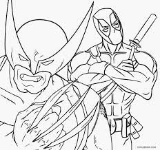 The free coloring pages exhibit him in some deadly fighting stances that will be liked by the kids. Printable Wolverine Coloring Pages For Kids