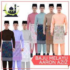 Baju melayu aaron aziz paloma in achor green 0004 + free sampin & button. Check Stock Dulu Hot Item Baju Melayu Aaron Aziz Raya Promotion Free Samping Dan Button Fast Delivery Shopee Malaysia