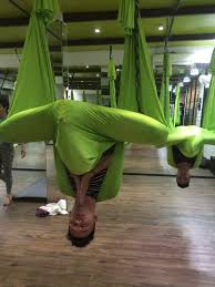 Aerial Yoga Maybe A Fun Opening Meditation For An Advanced Class Aerial Yoga Poses Aerial Yoga Yoga Swing