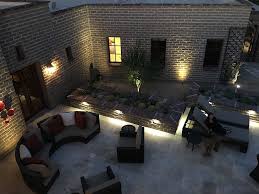 Lanscape Lighting Paradise Valley Az Arte Verde Landscape Design