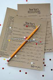 New Year Resolution Game New Year S Eve Resolutions Game The Idea Room