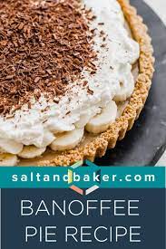 Banoffee Pie Recipe Fancy Desserts Recipes Banoffee Pie Recipe Banoffee Pie