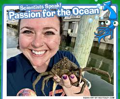 Did you know squid have blue blood—or that they have three hearts? 🦑 Dive  in and meet Dr. Sarah McAnulty. She's a biologist who studies squid and  runs a program called Skype