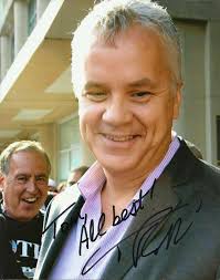 Actor '90s Tim Robbins dropped by Camden today to guest-lecture at one of  my Ethical Gaming classes.