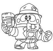 Download the latest brawl stars 33.151 2021 android apk update. Kleurplaten Brawl Stars Starr Force Morning Kids