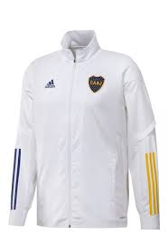 The boca juniors crest is embroidered on the mid chest in between a yellow adidas logo and japanese characters reading japan. Campera Blanca Adidas Boca Juniors Presentacia N 2020 21 Compra Ahora Dafiti Argentina