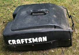 Craftsman Grass Catcher Bag Frame Lawn Mower Hard Clam Shell All Plastic Ebay Clam Shell Craftsman Lawn Mower
