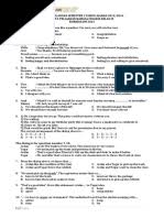 Di bawah ini kami sediakan latihan soal pppk bahasa inggris sma terbaru yang dapat di download dengan mudah. Soal Olimpiade Bahasa Inggris Pdf
