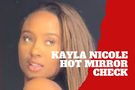 Kayla Nicole shared a powerful backstage video