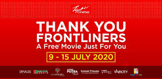 Cinema list in kuching featured with all the showtimes, ticket price and online booking, updated on june 2021, now showing : Showbiz Tgv Cinemas Thanks Frontliners With Free Movie Ticket Offer