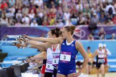 The modern pentathlon consists of five sports: Pinterest