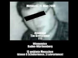 Die eltern und die schwester des amokläufers von winnenden haben sechs tage nach der bluttat ihr schweigen gebrochen und erstmals den opfern von tim k. Tim Kretschmer Amoklauf In Winnenden Youtube