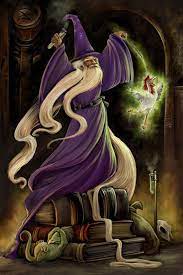 Zapping The Chicken Fantasy Wizard Fantasy Illustration Art