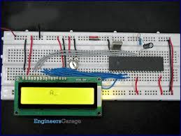 Lcd Interfacing With 8051 Microcontroller At89c51 Circuit C Program