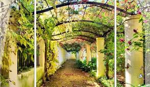Taman nasional di indonesia jumlahnya puluhan dan lebih indah dari yang tak perlu khawatir, karena homify akan menyajikan kepada anda 10 ide taman indah dengan perawatan mudah, yang dapat anda contek atau jadikan. Wallpaper Taman Bunga Yang Indah Tv Latar Belakang Seni Rumah Salon Taman Bunga Kertas Dinding Mural Kustom 3d Wall Wall Art Pictures Online Wall Art Pergola