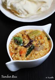 Sambar Rice Recipe Sambar Sadam Recipe Recipe Indian Rice Recipes Indian Food Recipes Rice Recipes