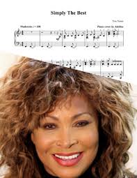 Simply the best is surrounded by some of the best situations a compilation can hope for. The Best Tina Turner Piano Sheet Music
