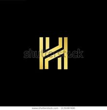 Find Abstract Letter Hh Minimal Logo Design Stock Images In Hd And Millions Of Other Royalty Free Stock Ph Minimal Logo Design Logo Design Template Logo Design