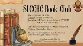SLCCHC Book Club – “The Personal Librarian” by Marie Benedict & Victoria Christopher Murray