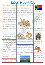 English Speaking Country 15 South Africa Africa Heritage Day South Africa South Africa Map