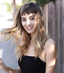 A hairstyle where the bangs are curled from the hair's naturally curly texture. 10 Eye Catchy Baby Bangs Haircuts For Women Styles At Life