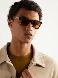Oliver Peoples Brunello Cucinelli Oliver Sun Brunello Cucinelli Oliver  Peoples Square-Frame Tortoiseshell