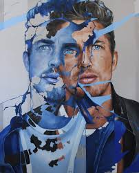 Corne Eksteen S Artwork Transposition Ii Oil On Canvas 1235 X 1000mm Absract Art Identity Artists Portrait Art