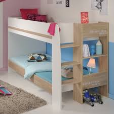 Zoomie Kids Deramus Twin Over Twin Bunk Bed With Mattress Trundle And Bookcase In 2020 Bunk Beds Twin Bunk Beds Kid Beds