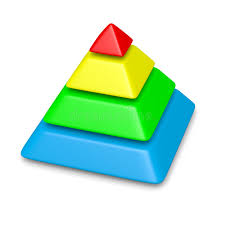 Blank Pyramid Stock Illustrations 7 280 Blank Pyramid