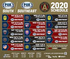 Atlanta braves news & rumors. Atlanta United Tv Schedule On Fox Sports South Fox Sports Southeast