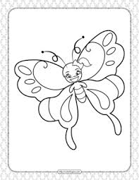 Maybe you would like to learn more about one of these? Printable Butterfly And Dragonfly Pdf Coloring Page