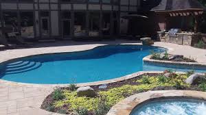 Signature Matrix Aqua Primera Stone Spa Backyard Aqua Pool