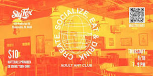 Adult Art Club - Creative Art Meet Up at SlyFox