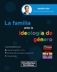 Es un tipo al que yo considero como progre; Agustin Laje Sur Twitter Proxima Conferencia Nueva York Lanzaremos La Version En Ingles De El Libro Negro De La Nueva Izquierda