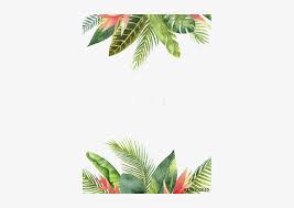 Maybe you would like to learn more about one of these? Tropical Leaves Background Watercolor Free Transparent Png Download Pngkey