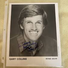 GARY COLLINS(Died-2012)(Born Free/Iron Horse)Signed 8 x 10 Black & White  Photo